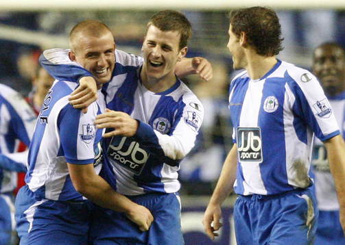 Lee Cattermole, Wigan, glädje, jubel