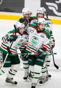 Chris Abbott och Cam Abbott, jubel