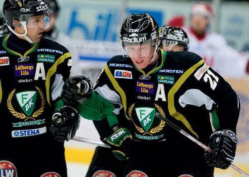 Jörgen Jönsson, Färjestad 0-1 jubel