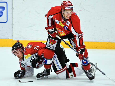 Fredrik Eriksson, Malmö och Andreas Paulsson, Almtuna