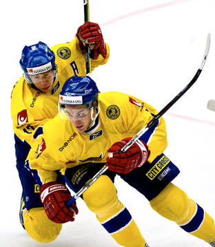 Fredrik Hynning, Sverige och Johan Andersson, Sverige
