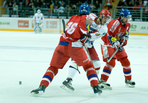 Oleg Saprykin, Ryssland mot Petr Caslava, Tjeckien