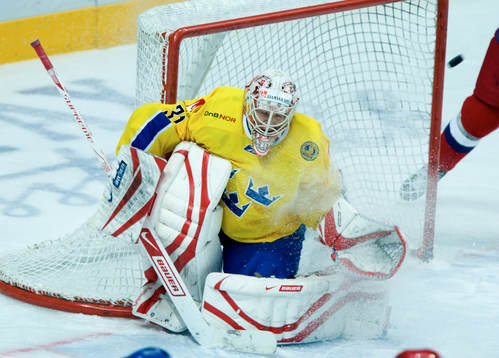 Johan Backlund, Målvakt Sverige