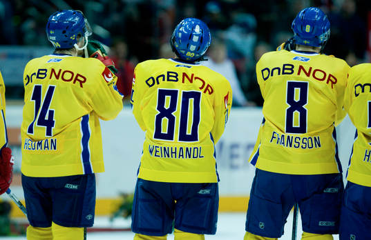 Oscar Hedman, Mattias Weinhandl och Johan Fransson, depp