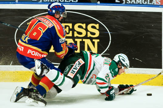 Nichlas Falk, Djurgården och Jakob Johansson, Rögle