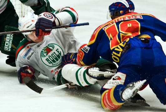 Martin Strbak,  Rögle och Jimmie Ölvestad, Djurgården