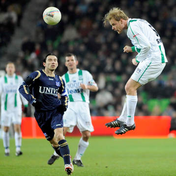 Fredrik Stenman och  Danijel Pranjic