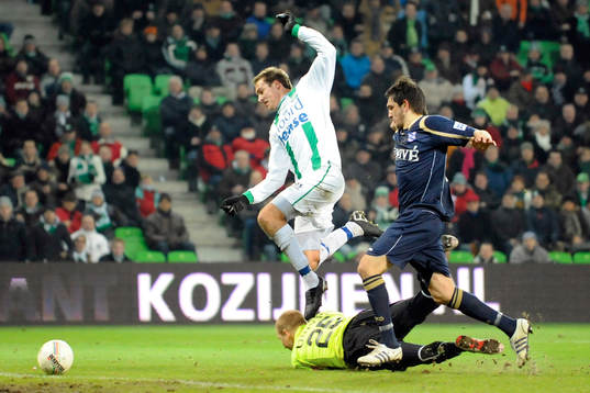 Andreas Granqvist, Groningen, gör mål