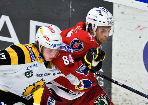 Martin Lundberg, Skellefteå och Dragan Umicevic,