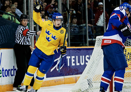 Simon Hjalmarsson, Sverige, jubel