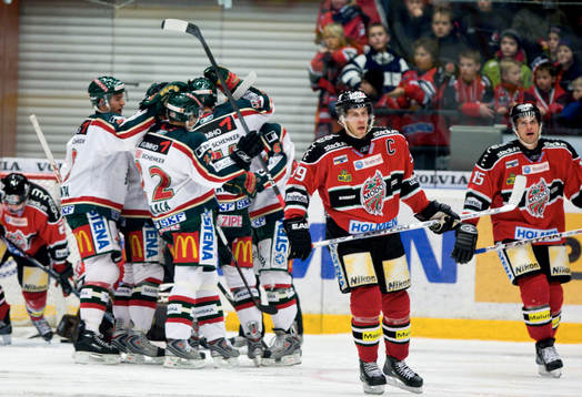 Jubel i Frölunda