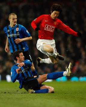 Fotboll, Premier League (Engelsk Liga) Manchester United -