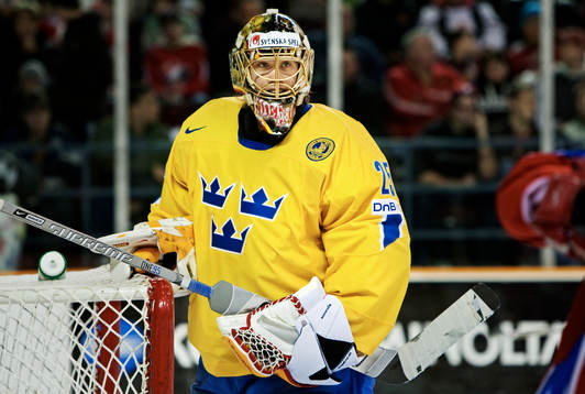 Jacob Markström, målvakt, Sverige, skriker