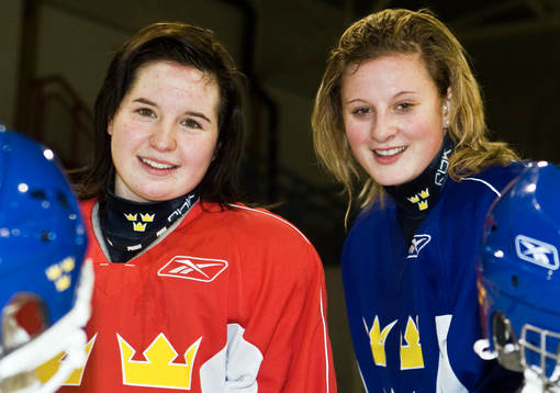 Bläddra bland fler bilder av Ishockey, dam, U 18, förhands