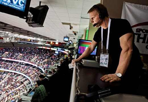 Niklas Wikegård, SVT. Reporter, kommentator