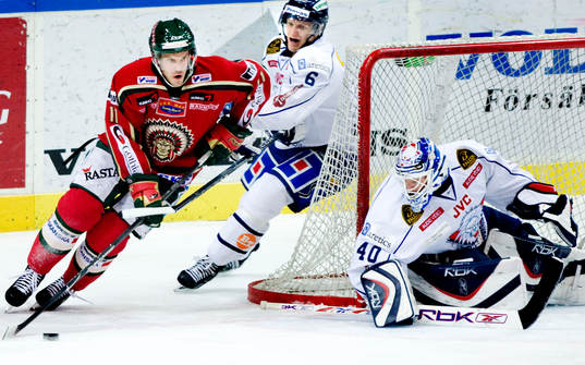 Magnus Kahnberg, Frölunda, Daniel Henriksson, målvakt,