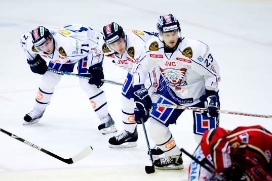 Jaroslav Hlinka, Daniel Fernholm, Niklas Persson, Linköping
