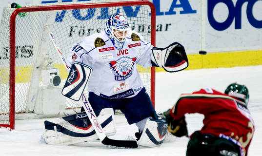 Daniel Henriksson, målvakt, Linköping, Philip Larsen,