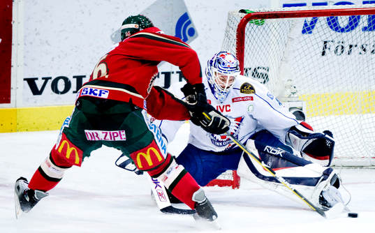 Jonas Nordquist, Frölunda, Daniel Henriksson, målvakt,
