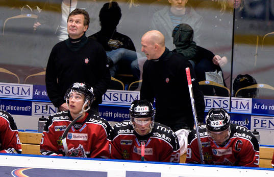Harri Rindell och Fredrik Andersson, Tränare Modo