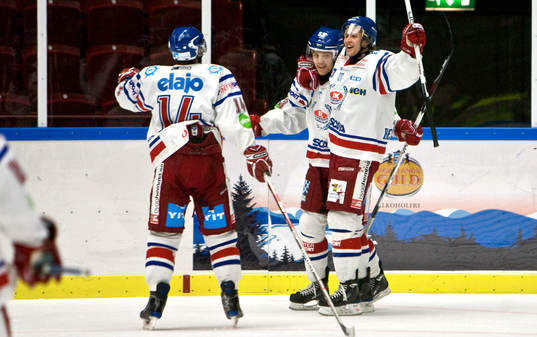 Lukas Eriksson, Oskarshamn. jubel. 2-3