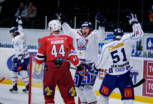 Daniel Fernholm och Mikael Håkansson, Linköping jubel
