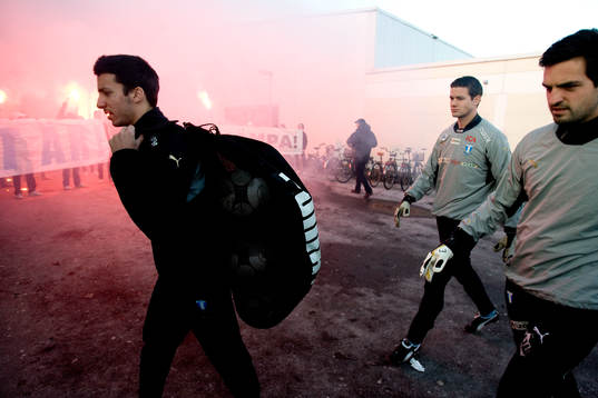 Guillermo Molins, Jonas Sandqvist och Dusan Melicharek,