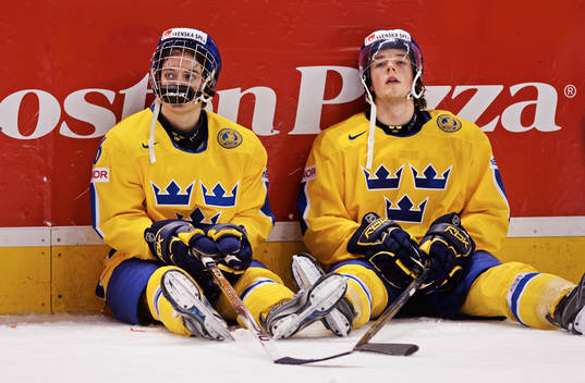Tim Erixon och David Rundblad, Sverige, depp