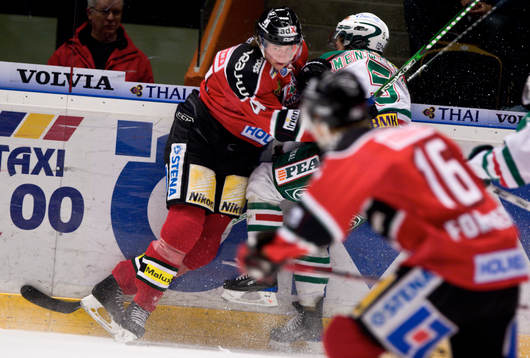 Victor Hedman, Modo och Richard Demén-Willamue, Rögle