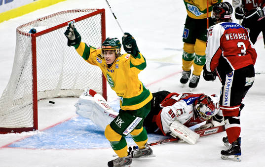 Markus Lundberg, Björklöven. Jubel 2-3