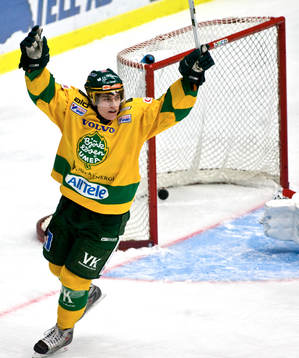 Markus Lundberg, Björklöven. Jubel 2-3