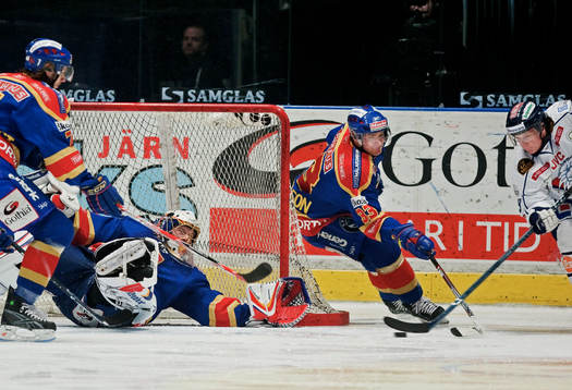 Patrik Zackrisson, Linköping, oroar framför Stefan
