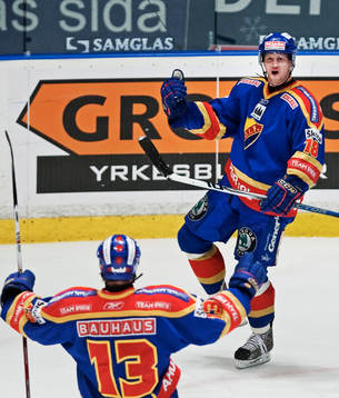 Robin Figren och Michael Holmqvist, Djurgården, jubel