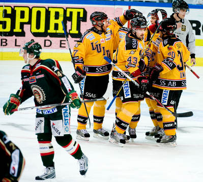 Luleå jubel, Frölunda depp
