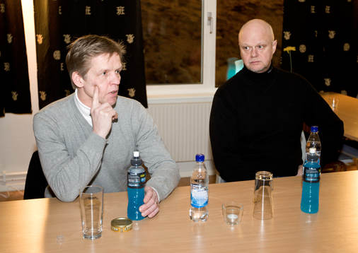 Peter Gradin, Tränare Sundsvall och Roger Melin, Tränare