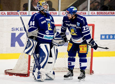 Joakim Lundström, Målvakt och Niklas Bröms, depp