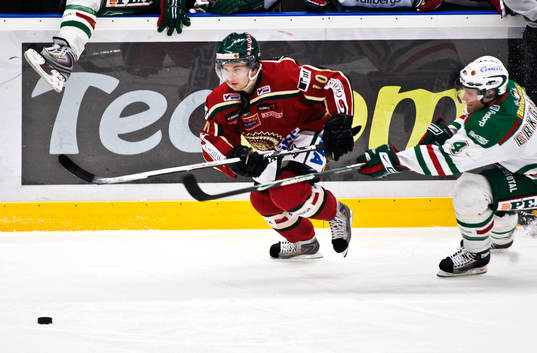 Fredrik Pettersson, Frölunda och Stefan Erkgärds, Rögle