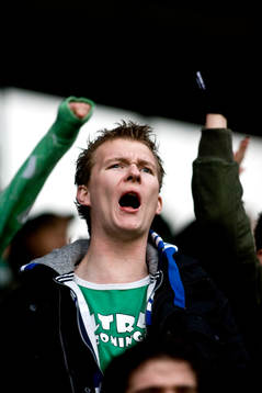 En Groningen supporter