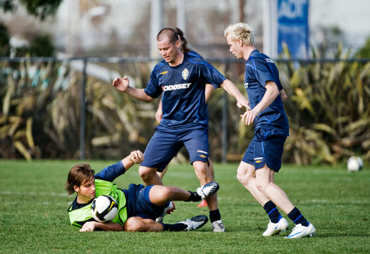 Mikael Dahlberg, Daniel Andersson och Alexander Farnerud