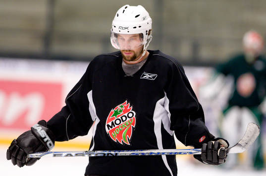 Peter Forsberg tränar med Modo