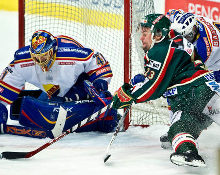 Ronnie Sundin, Frölunda. Gustaf Wesslau, målvakt,