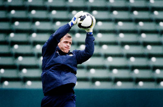 Johan Dahlin, målvakt