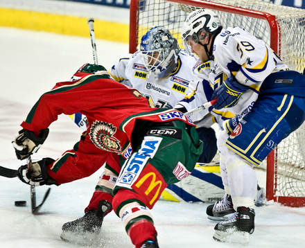 Johan Pohl, Frölunda, avgör i förlängning
