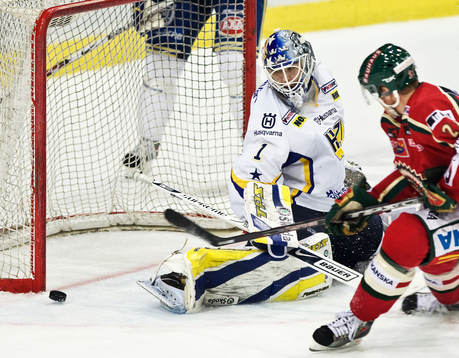 Stefan Liv, målvakt, HV71. Mikael Johansson, Frölunda