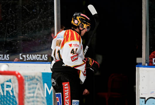 Daniel Widing, Brynäs, fick matchstraff