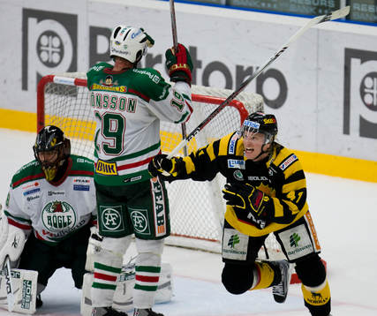 1-2 efter 19.57 i tredje perioden, Niko Dimitrakos, Mathias