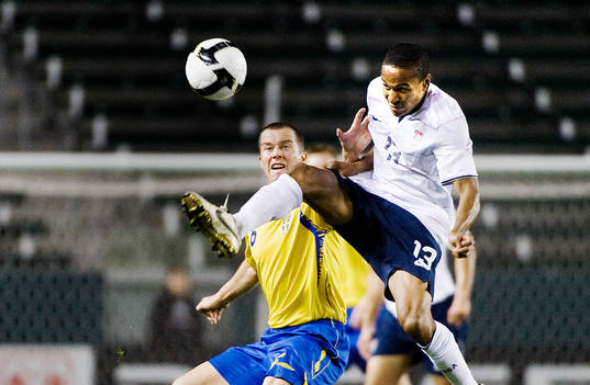 Daniel Andersson, Sverige och Ricardo Clark, USA