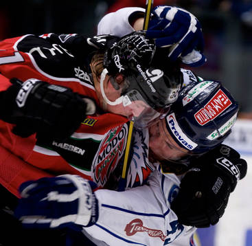 Victor Hedman, Modo i slagsmål med Tomas Surovy, Linköping