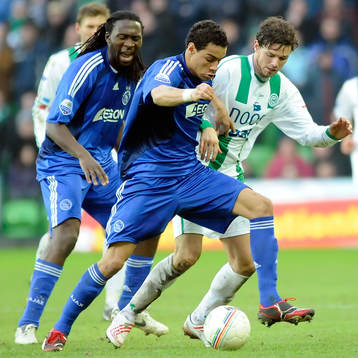 Gregory van der Wiel och Marcus Berg