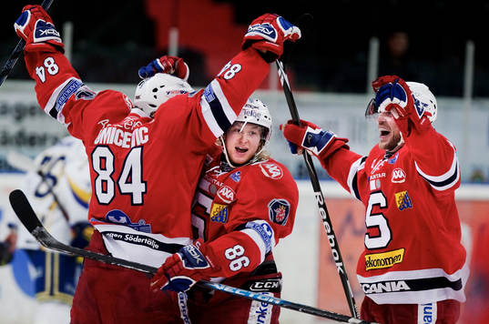 Dragan Umicevic, Linus Klasen och Andre Benoit,